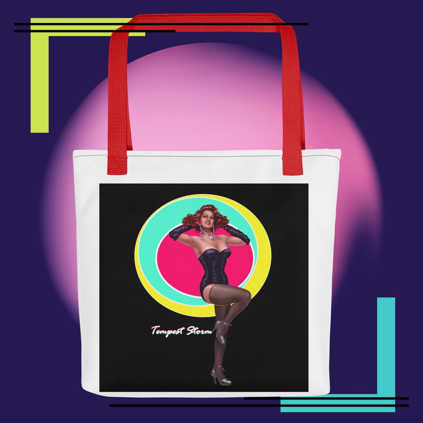 Tempest Storm's Nylon Tote Bag